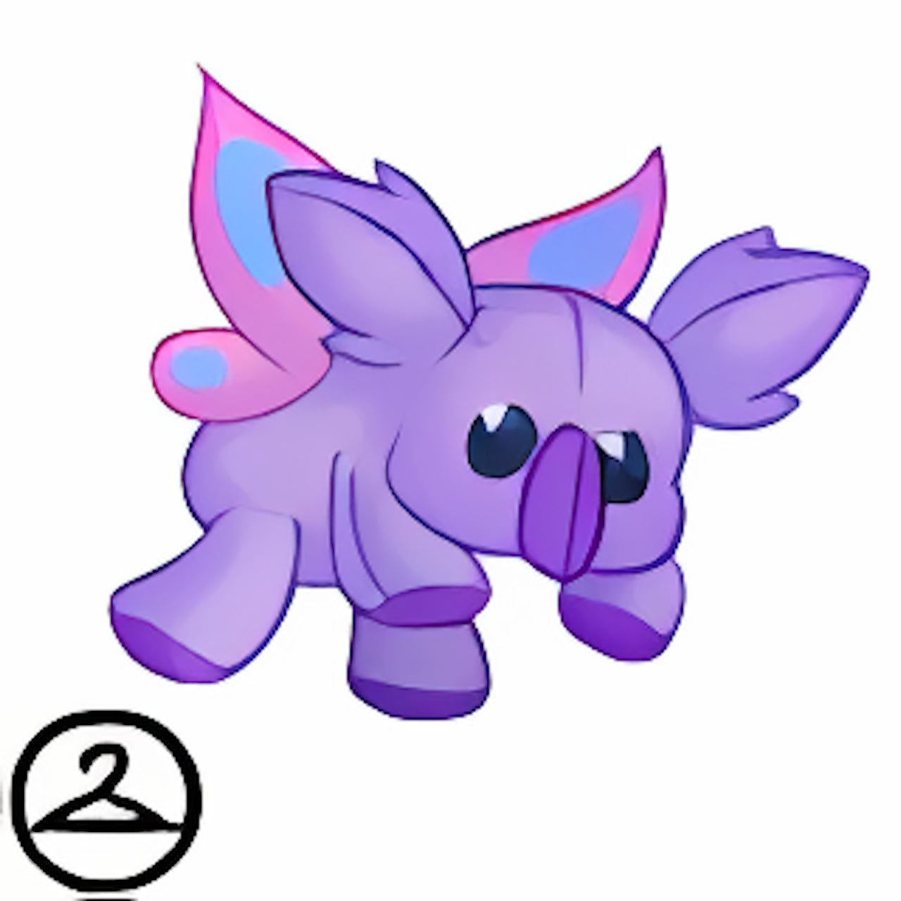 Faerie Harris Plushie Head Wearable