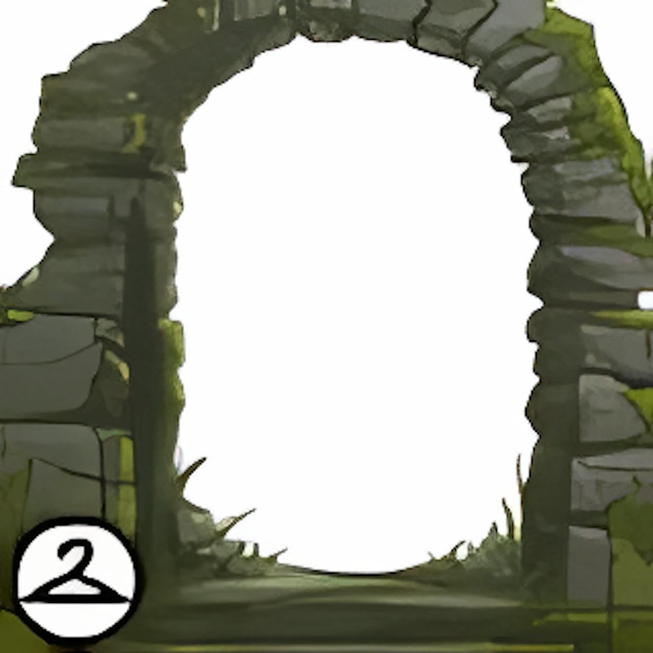 Ancient Ruins Foreground