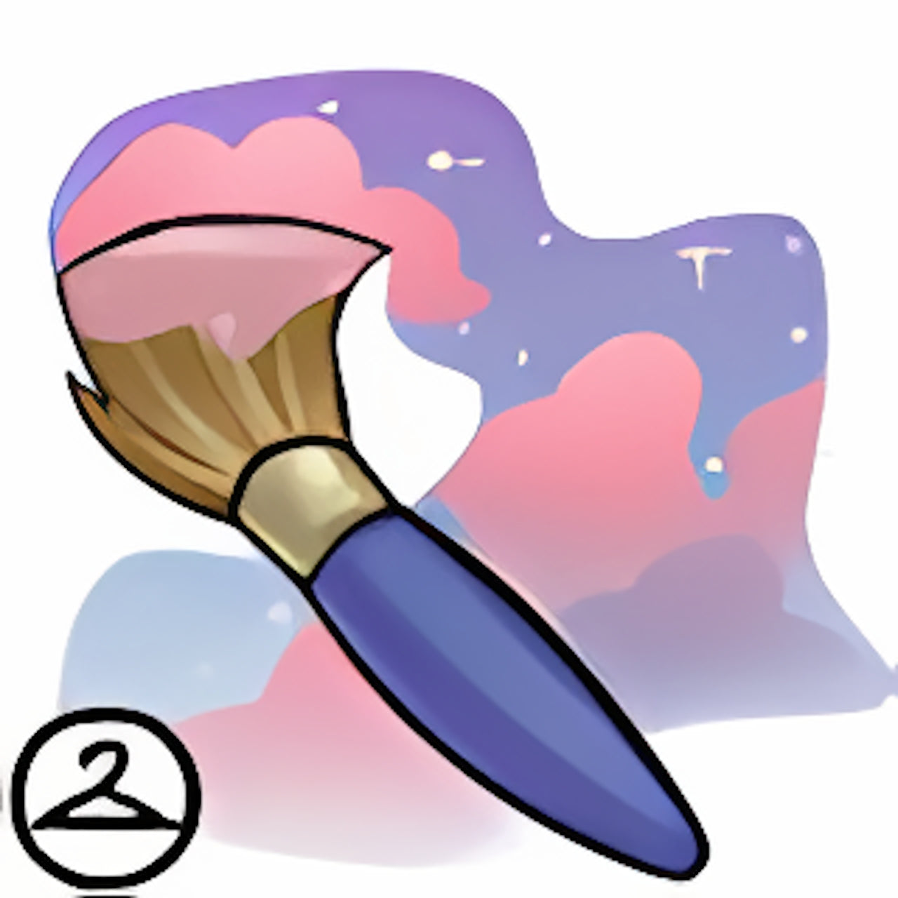 Cotton Candy Skies Body Paint