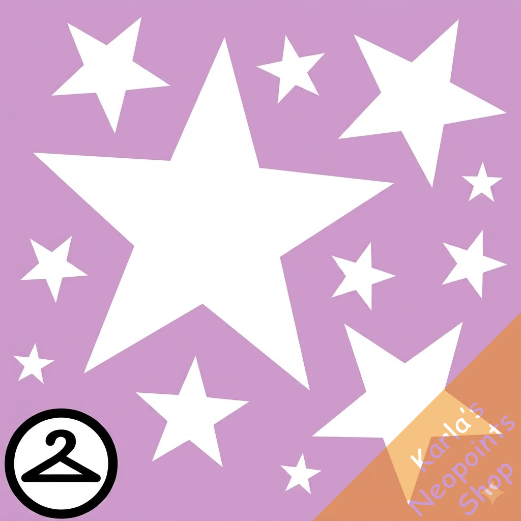25th Anniversary Star Markings