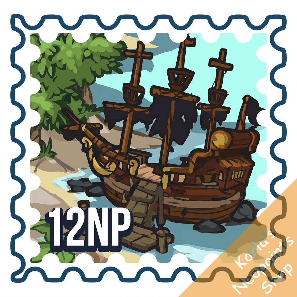 Golden Dubloon Stamp