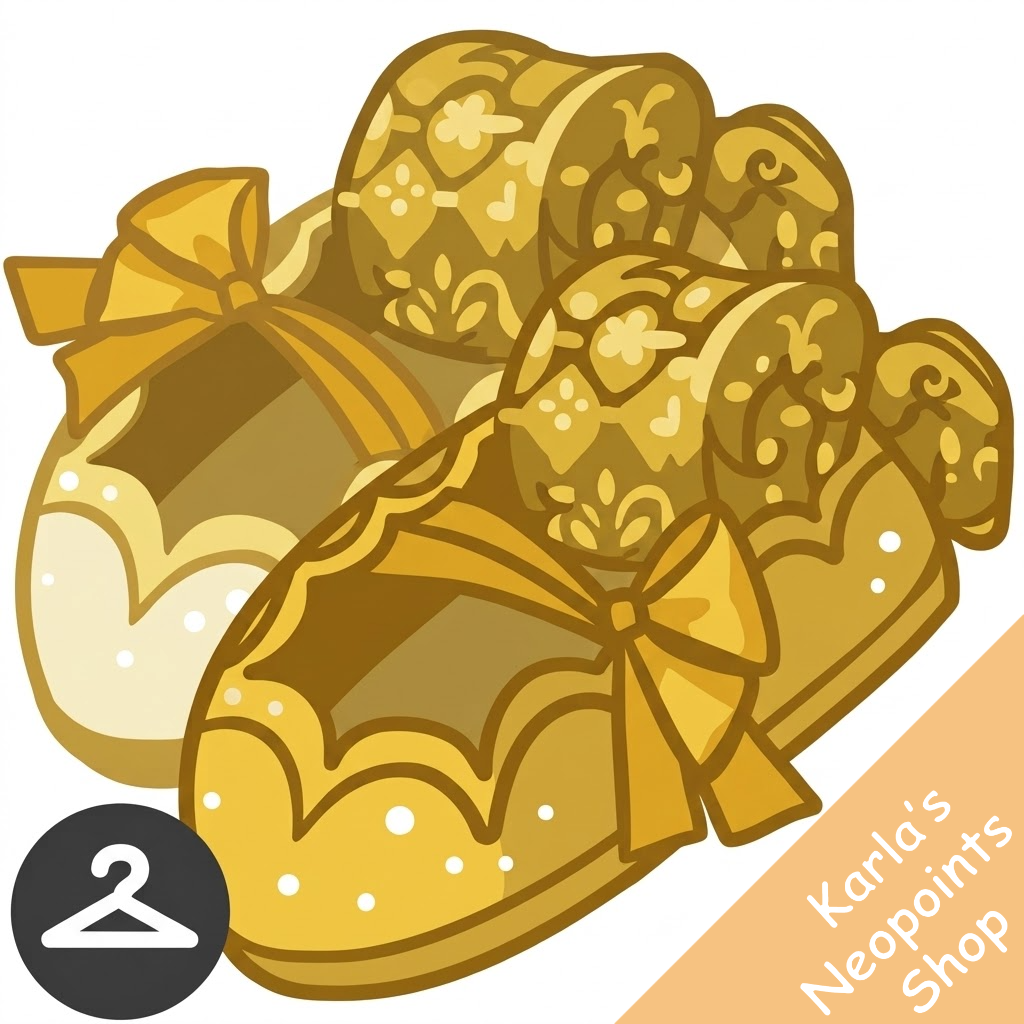 Golden Altador Cup Goal Stockings and Shoes