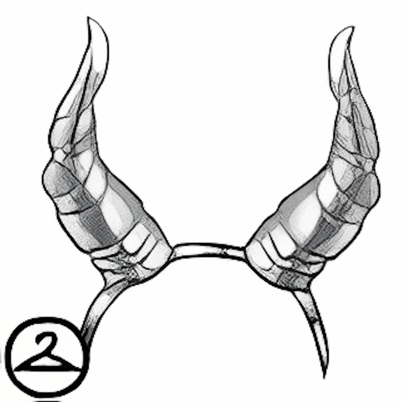 Dyeworks Silver: Golden Horns