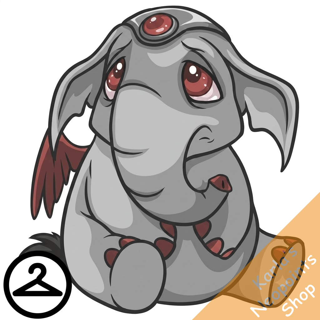 Nostalgic Grey Elephante