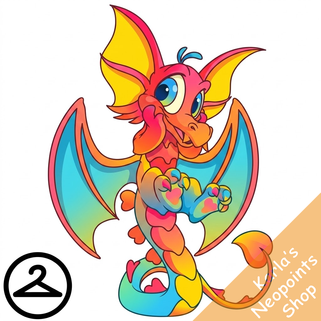 Prismatic Pansexual: Adoring Rainbow Draik