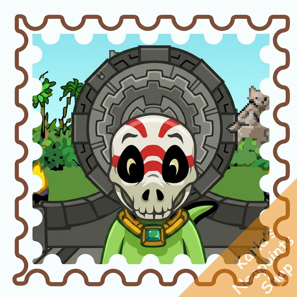 Lost City Lanes Stamp
