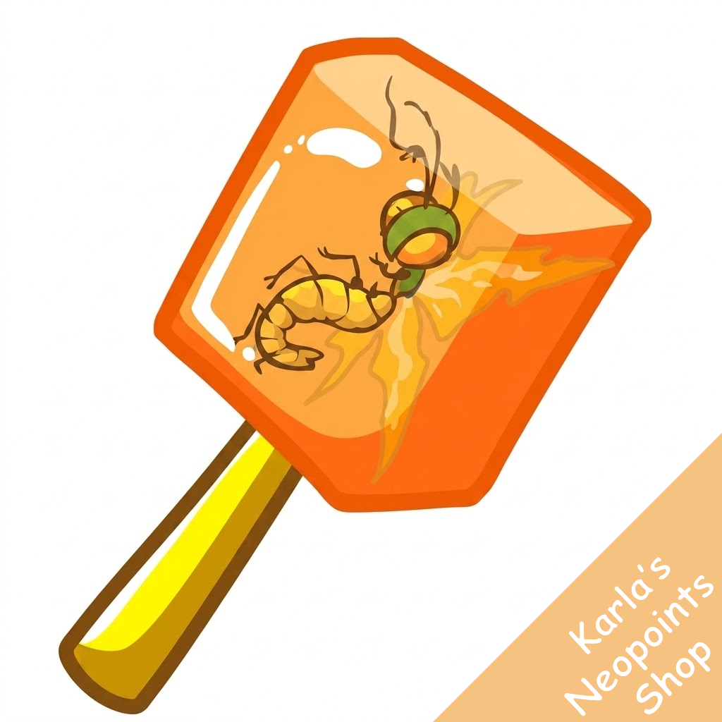 Orange Lightmite Lollypop