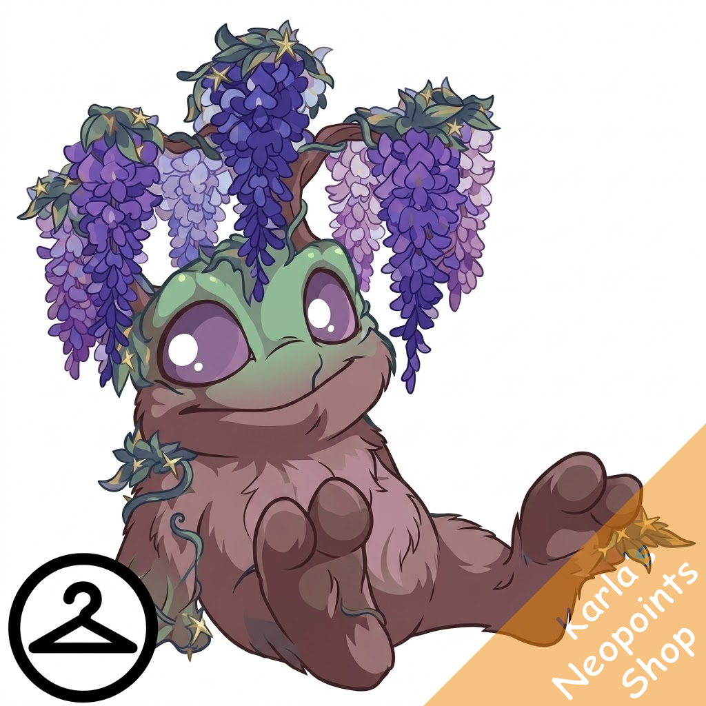 Prismatic Wisteria: Blooming Woodland Grundo