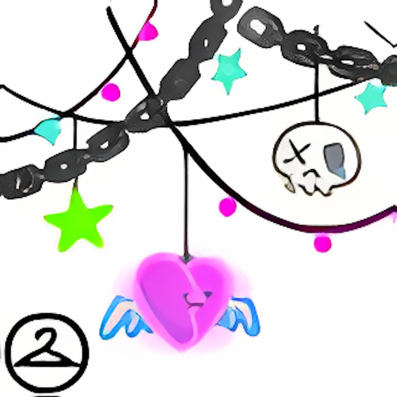 Emo String Lights Garland