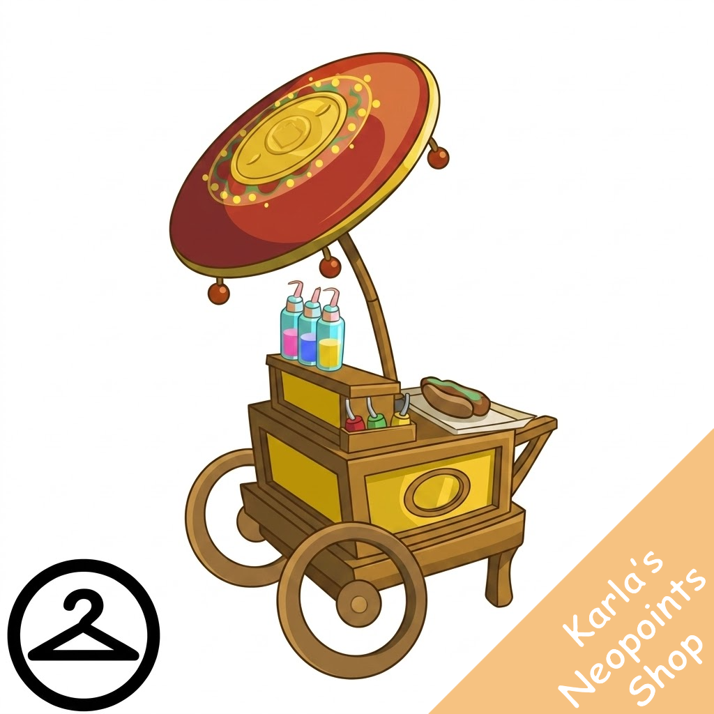 Altador Cup Hot Dog Cart