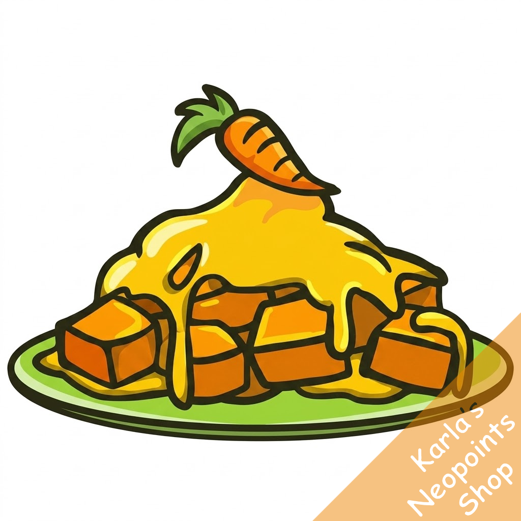 Cheesy Carrot Chunks