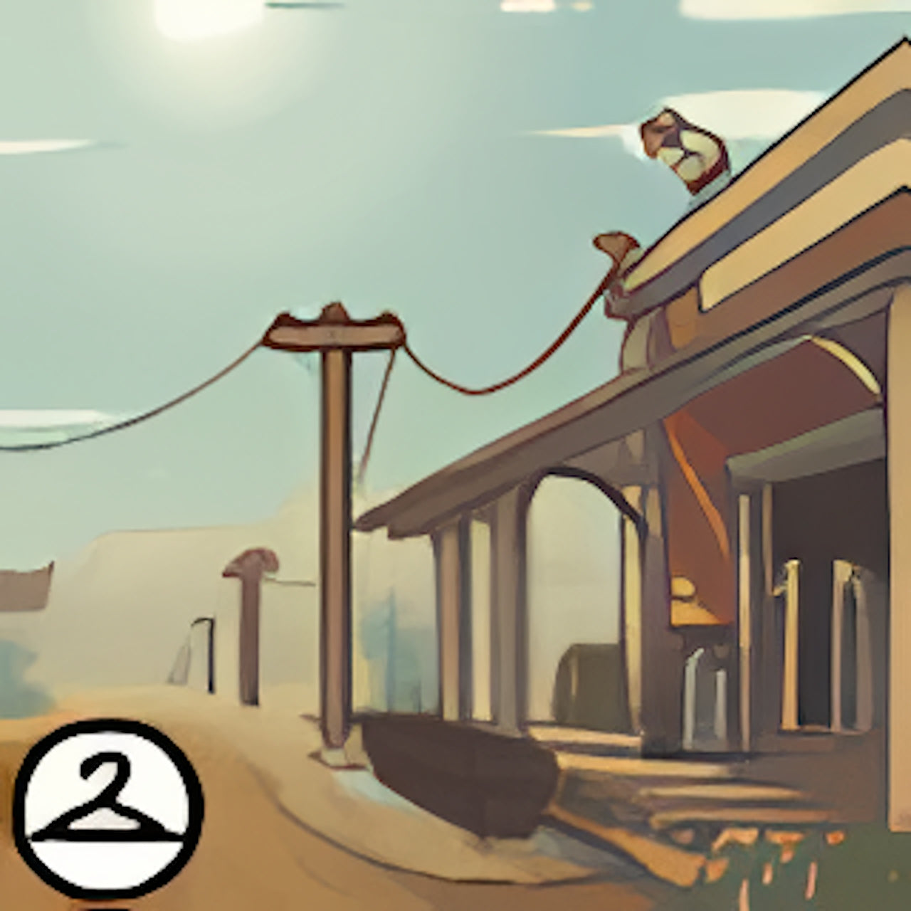 Old Western Background