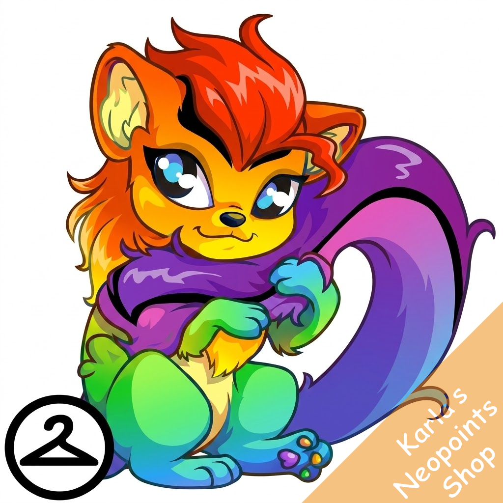 Adoring Rainbow Xweetok