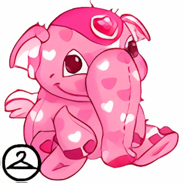 Valentine Plushie Elephante