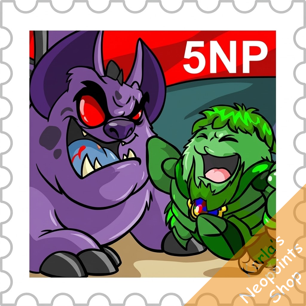 Green Knight Stamp