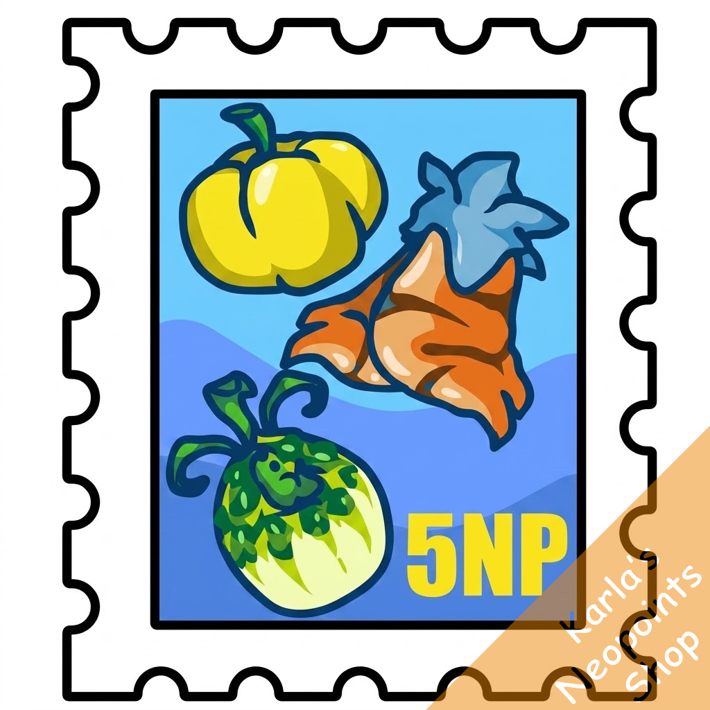 Assorted Fruits Stamp