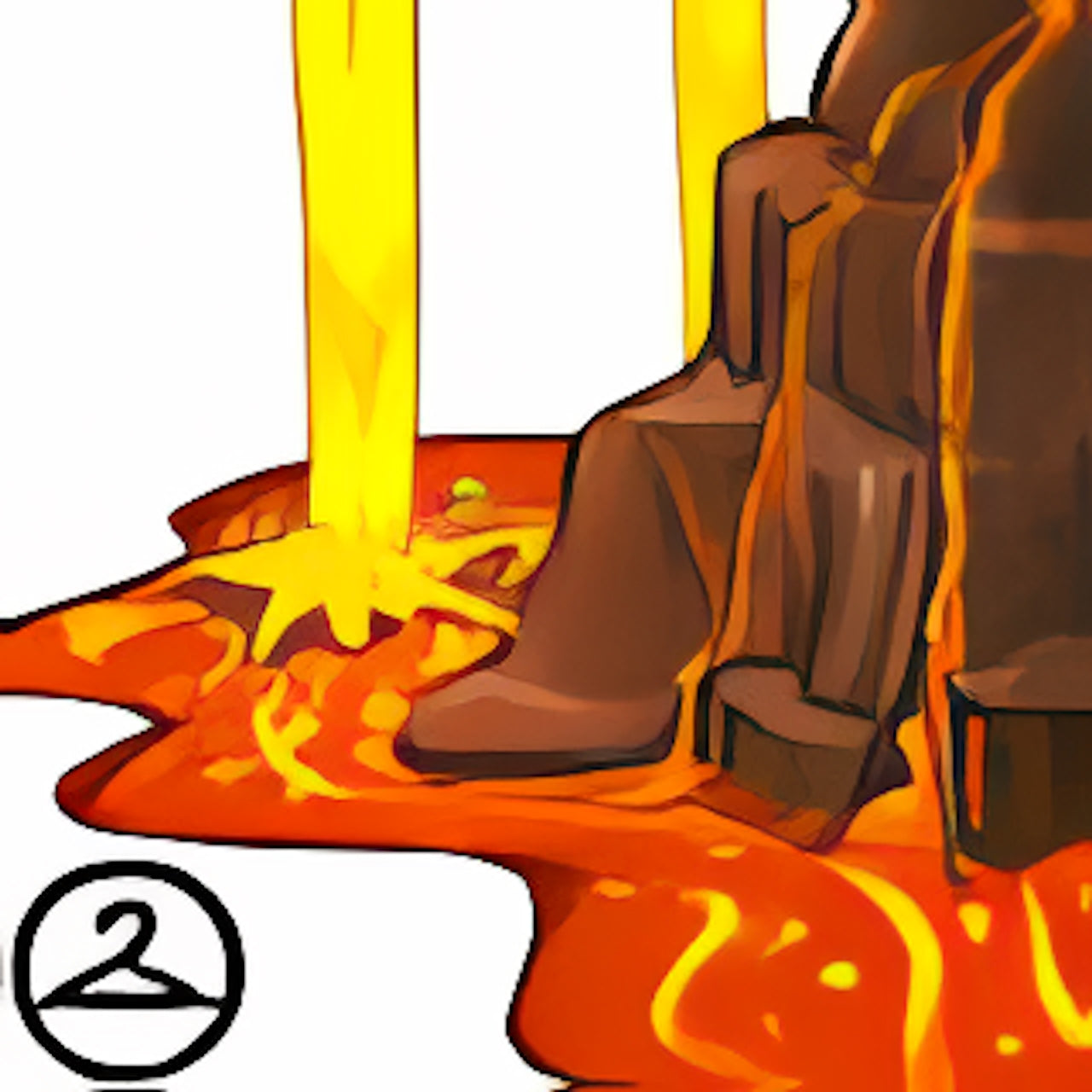 Volcano Lavafall