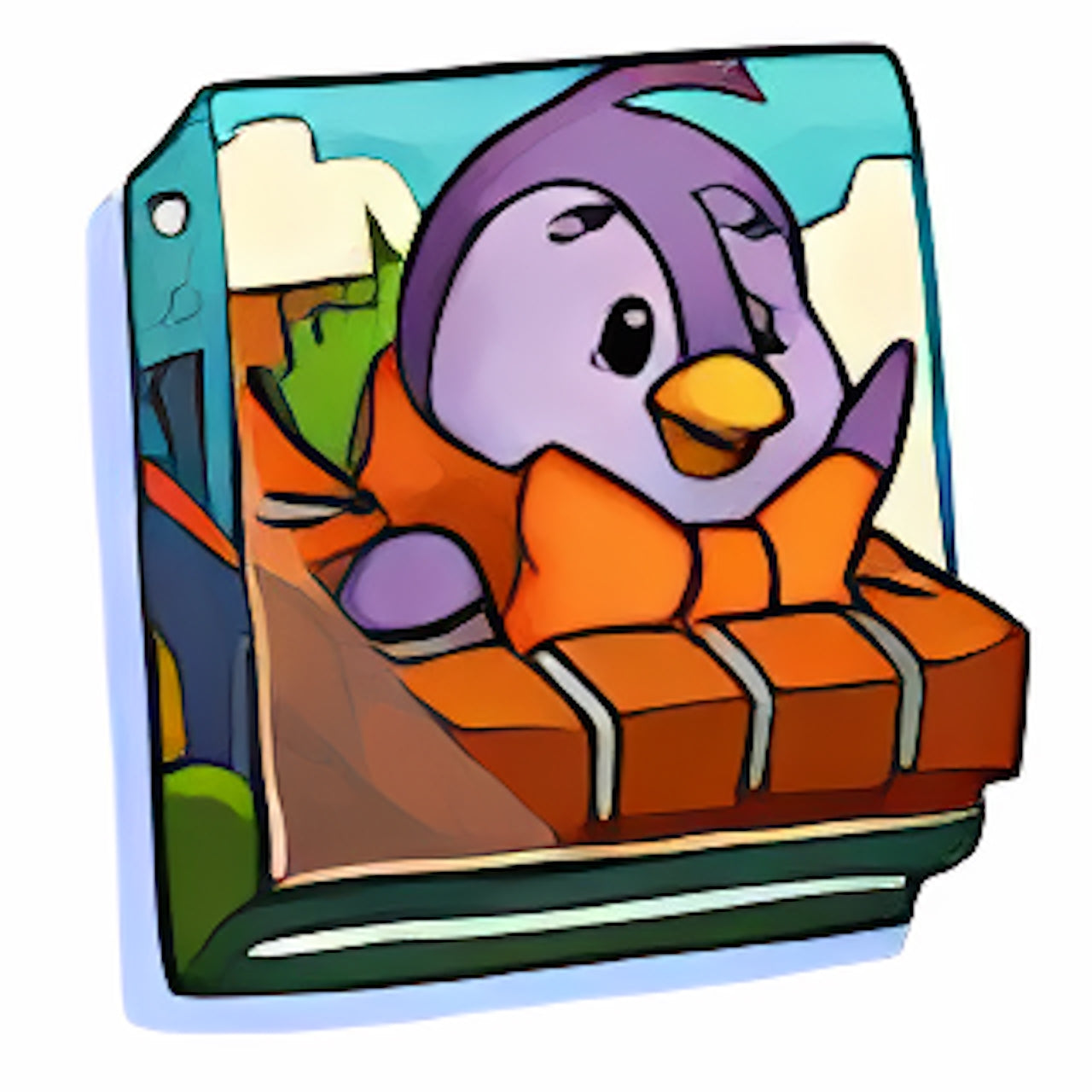 The Sneaky Purple Bruce