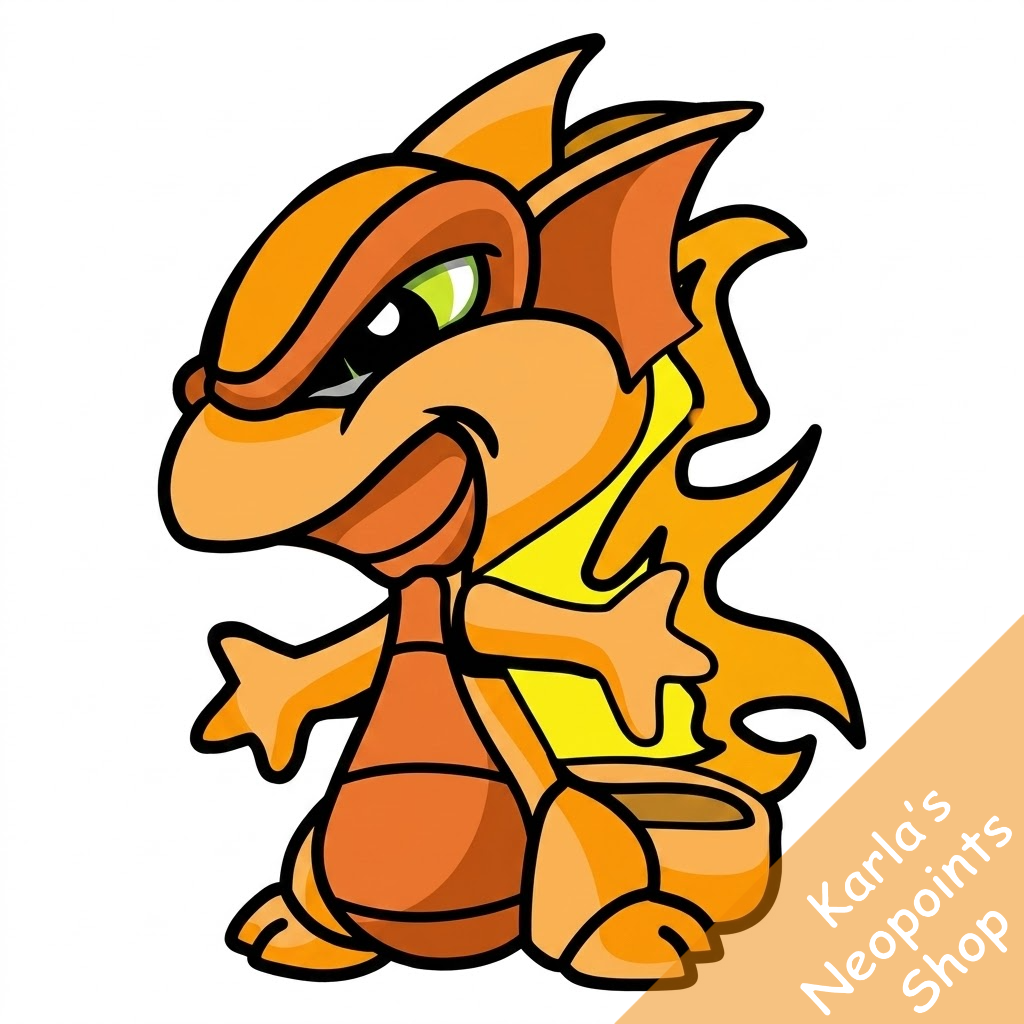 Fire Lizard Plushie