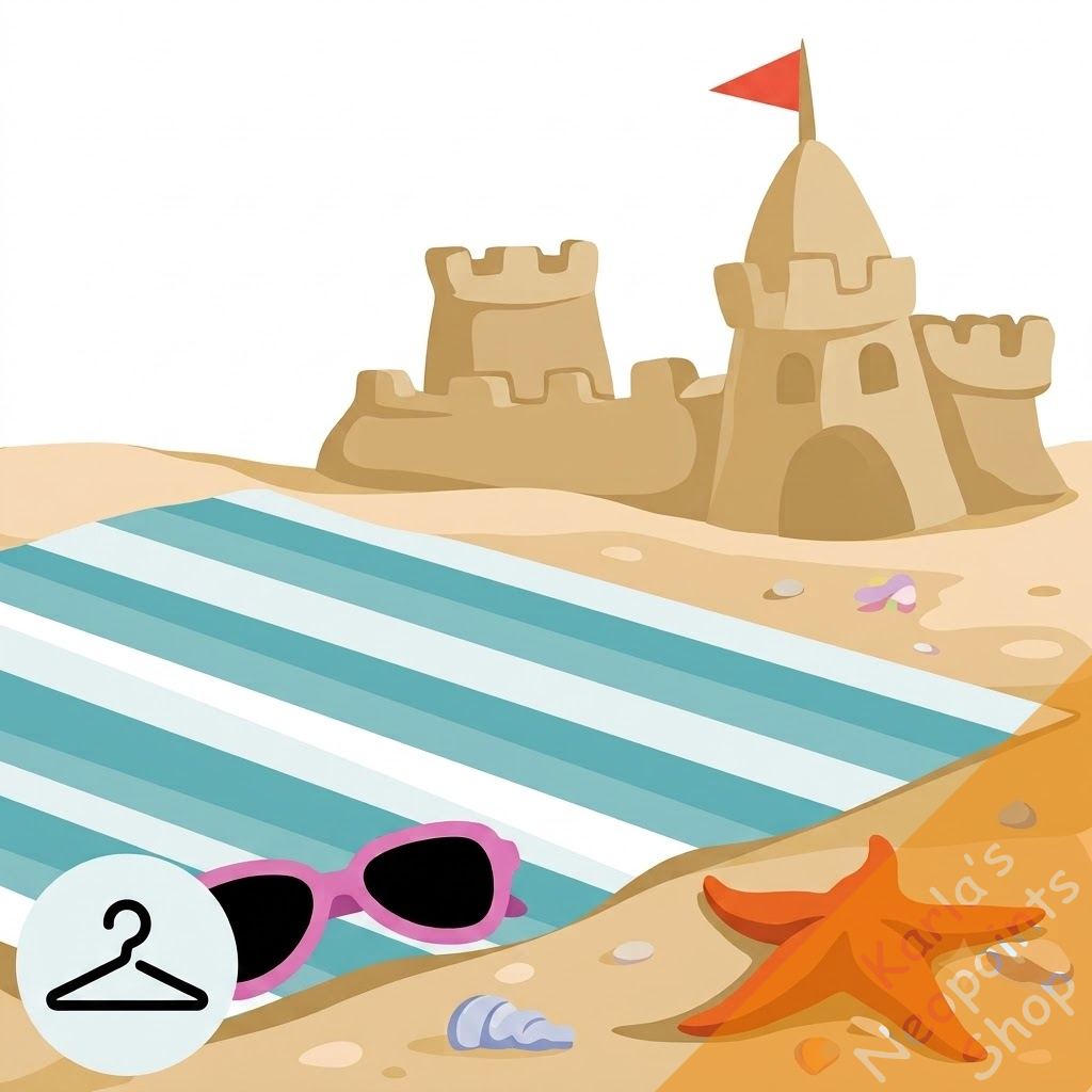 Relaxing on the Beach Trinket
