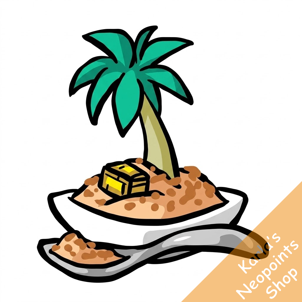 Mystery Island Palm Sundae