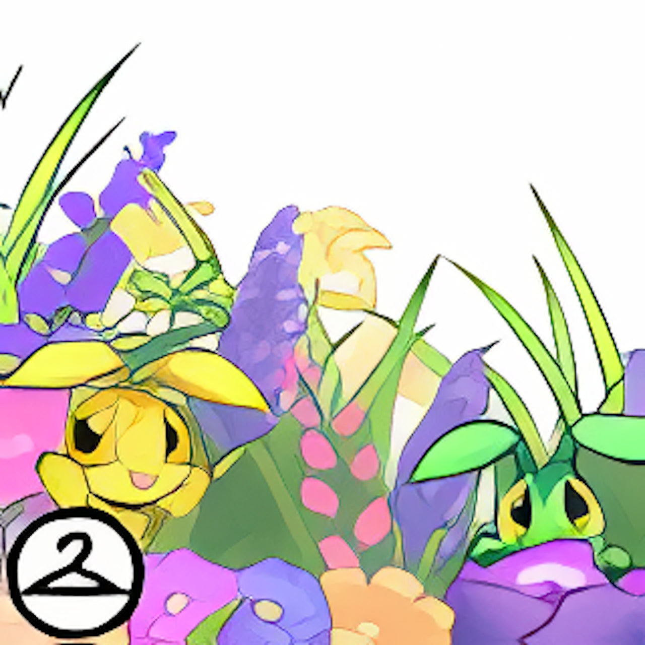 Wildflower Baby Rukis Foreground