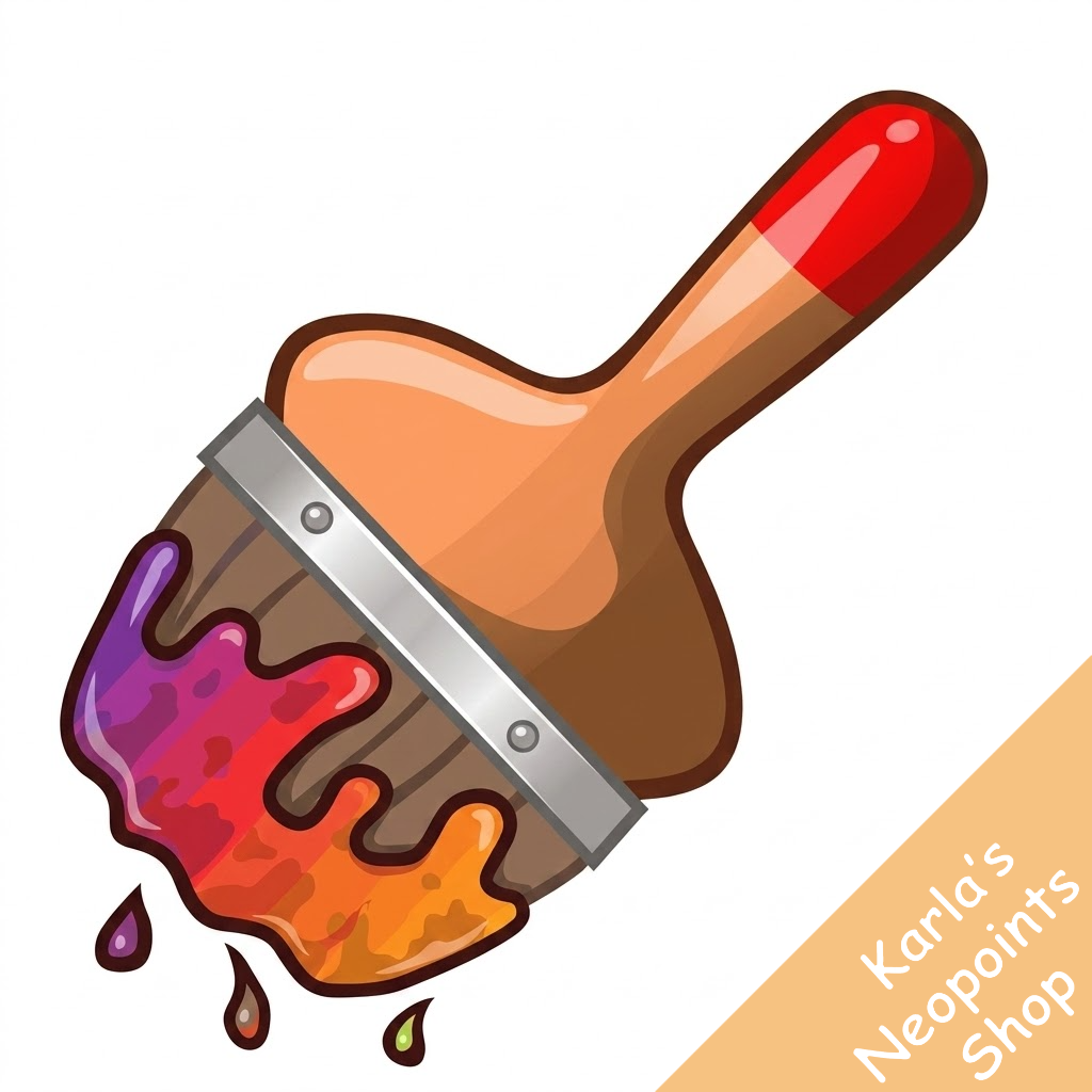 Oil Paint Brush