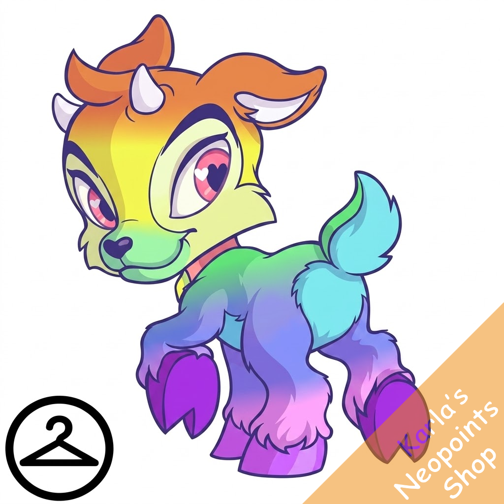 Prismatic Pastel: Adoring Rainbow Ixi