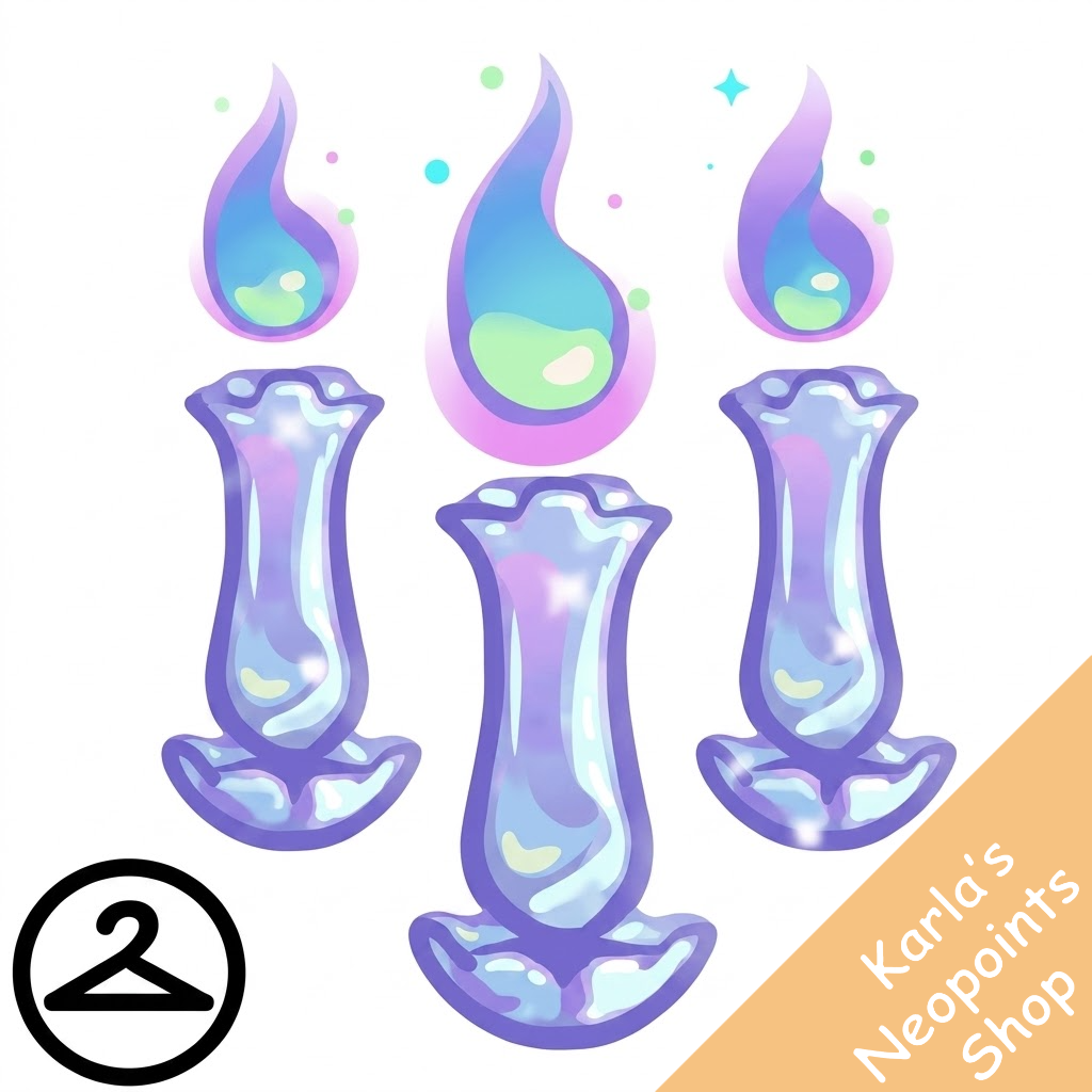 Magical Prismatic Candelabras Trinket