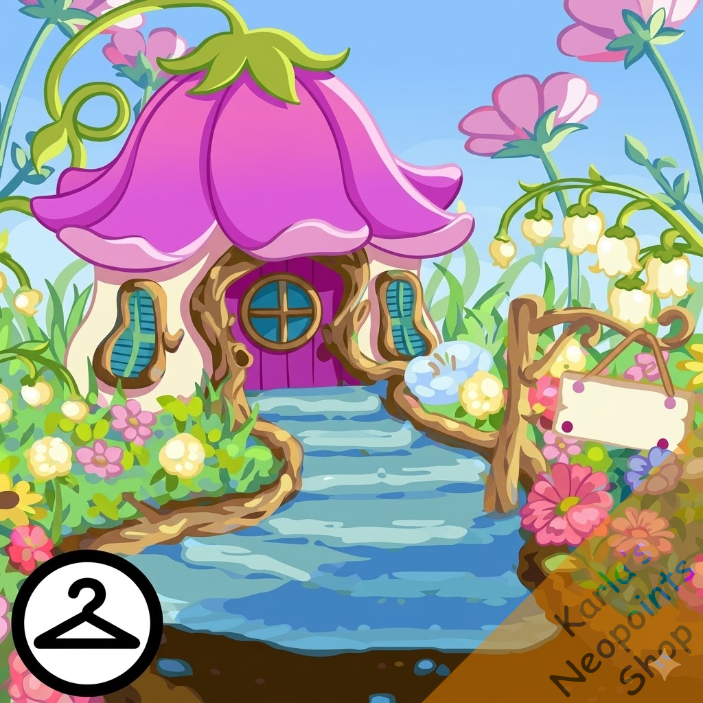 Oversized Faerie Hideaway Background