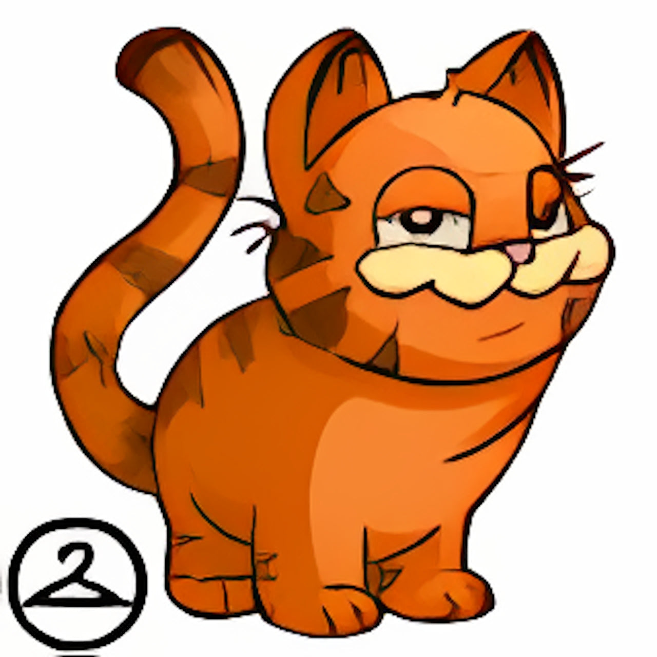 Overweight Orange Wocky Outfit