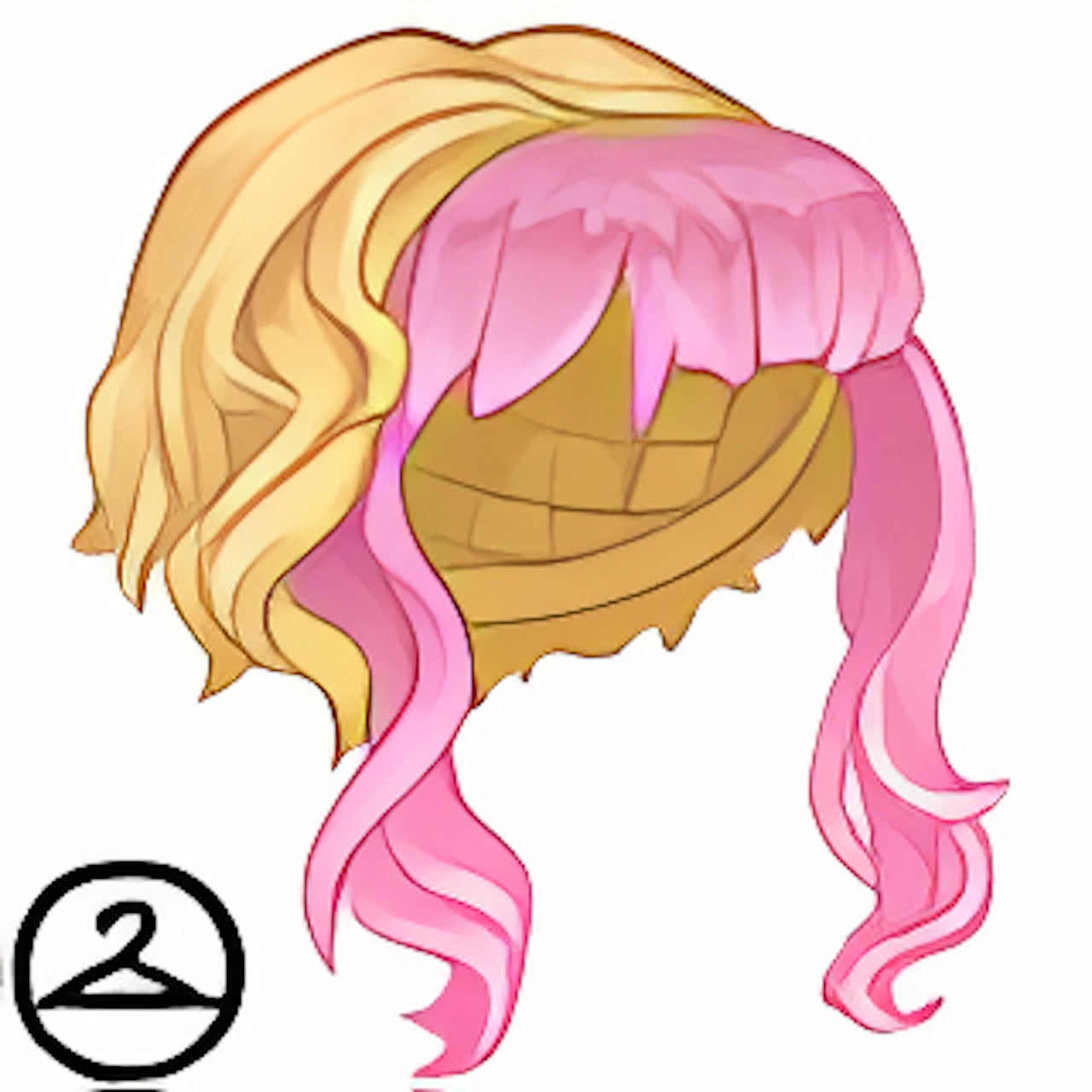 Dyeworks Blonde: Baby Gothic Bob Wig