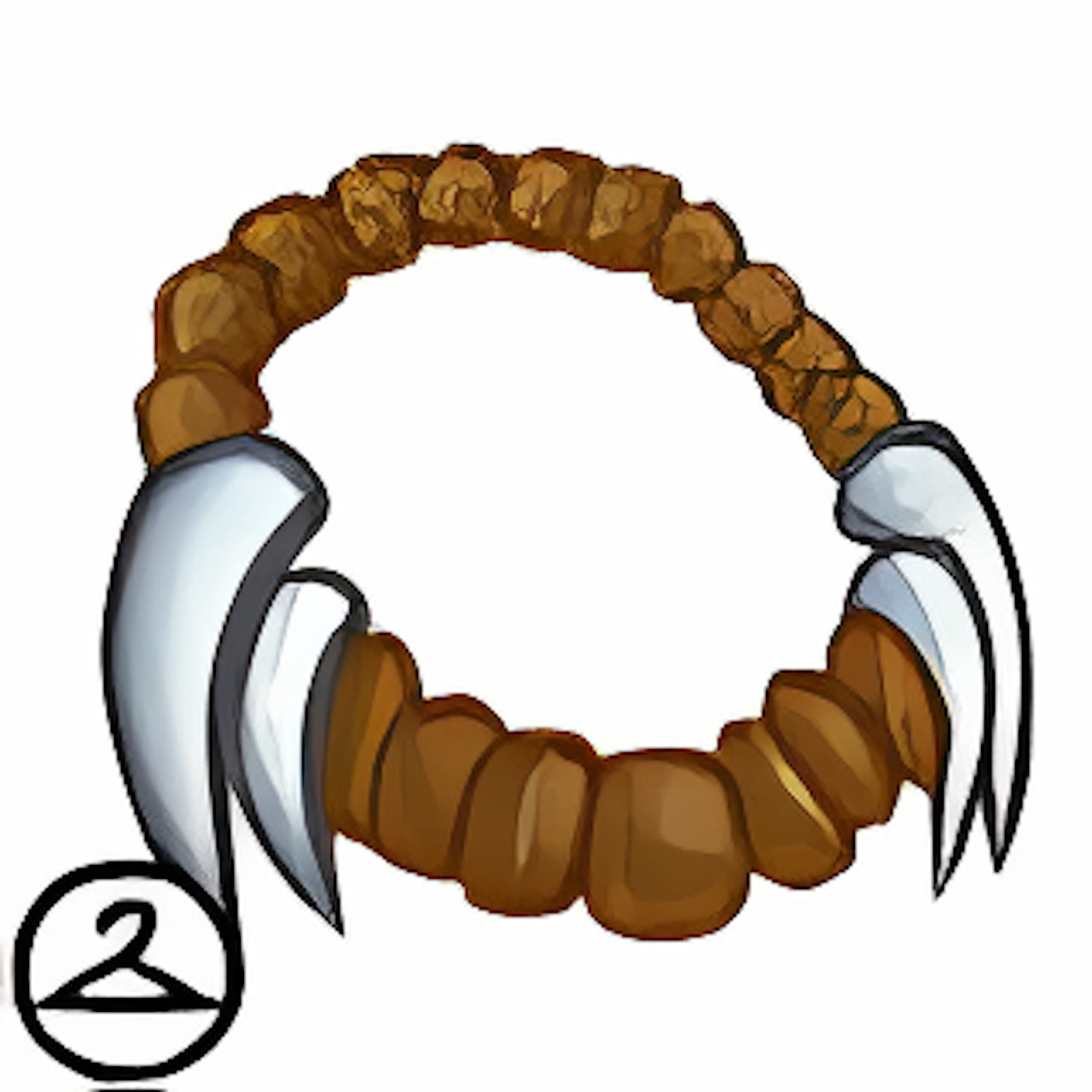 Tropical Food Shopkeeper Necklace