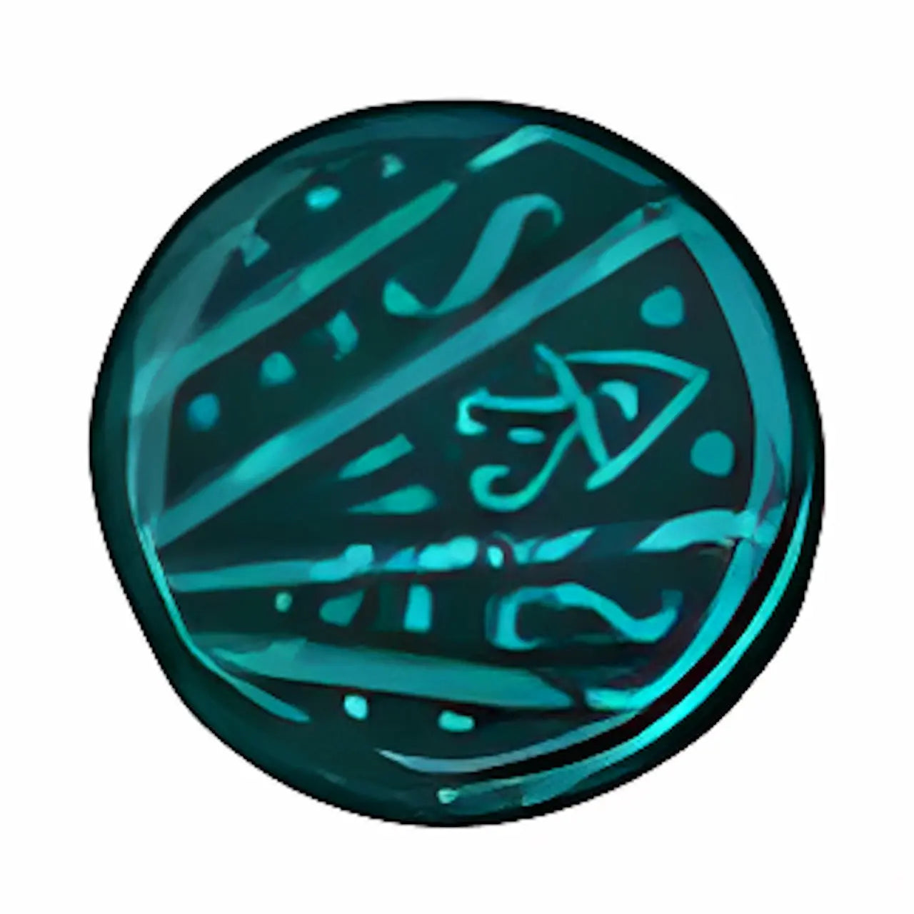 Streaked Maractite Coin