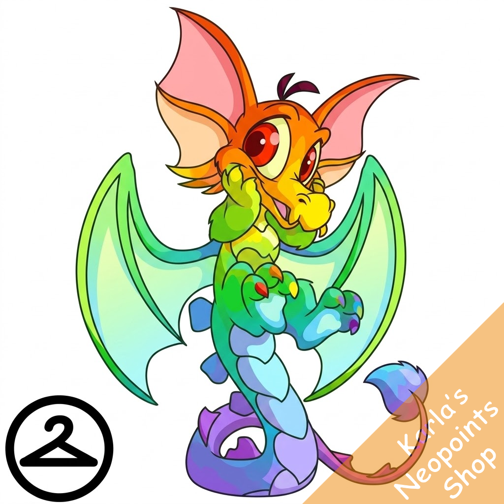 Adoring Rainbow Draik