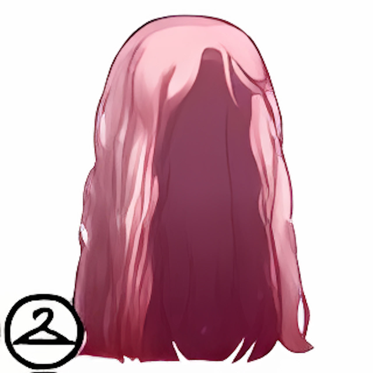 Dyeworks Pink: Curly Enchanted Forest Green Wig