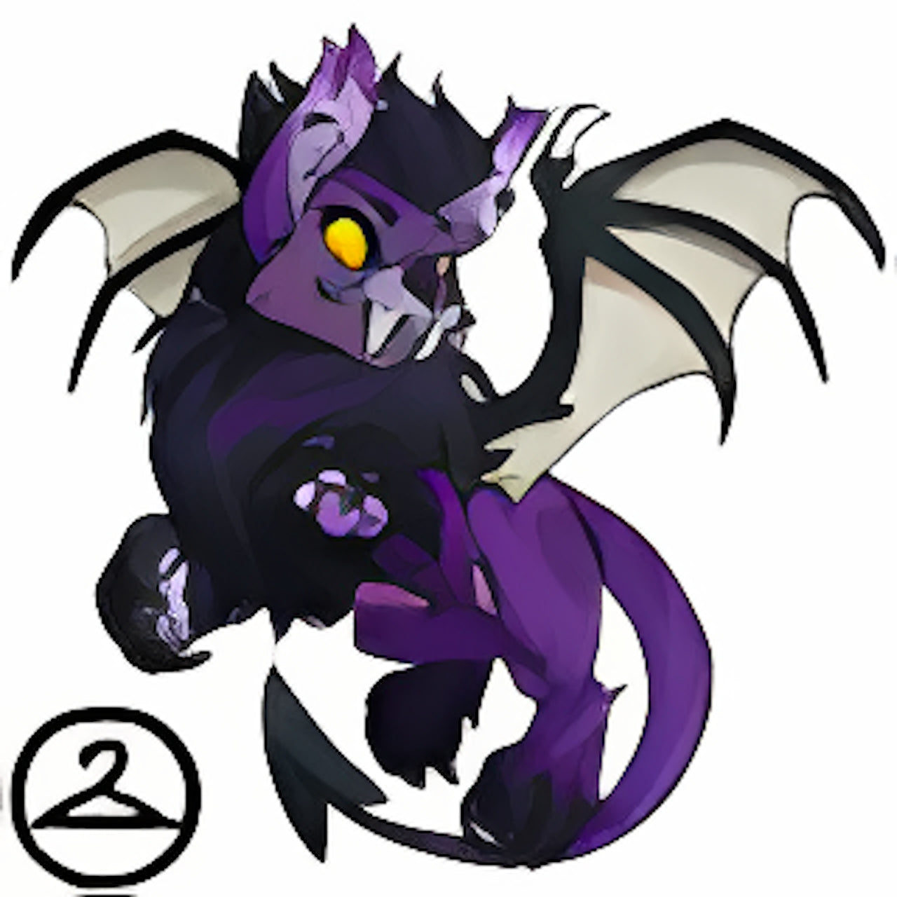 Prismatic Amethyst: Daunting Darigan Varwolf