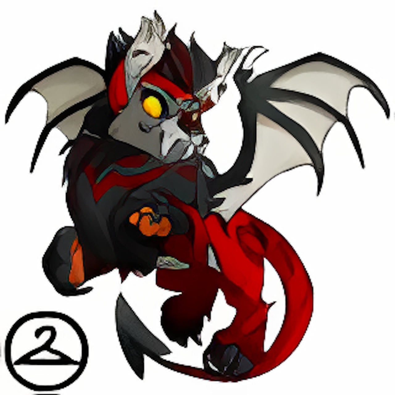 Prismatic Crimson: Daunting Darigan Varwolf