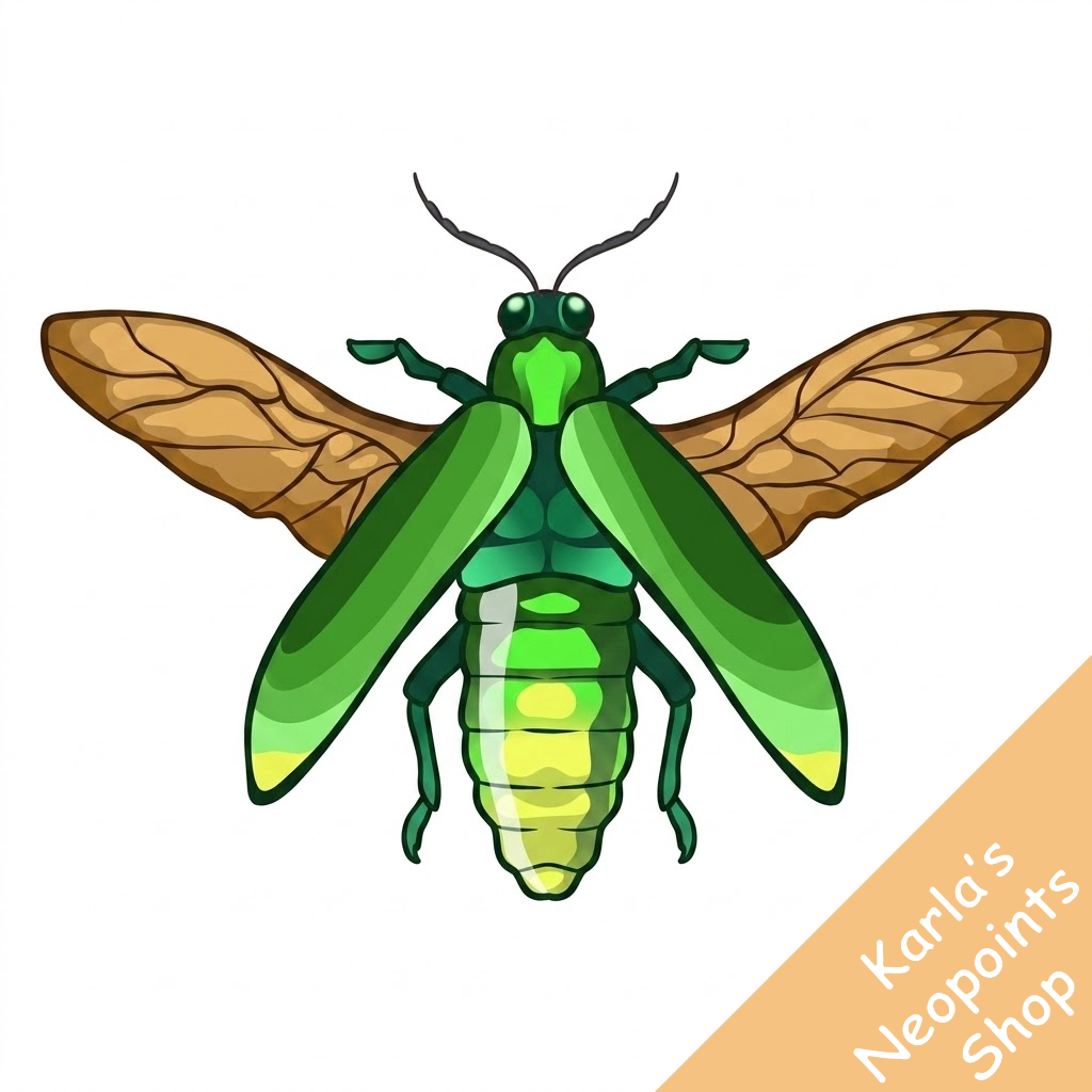 Flashy Winged Collectable Scarab