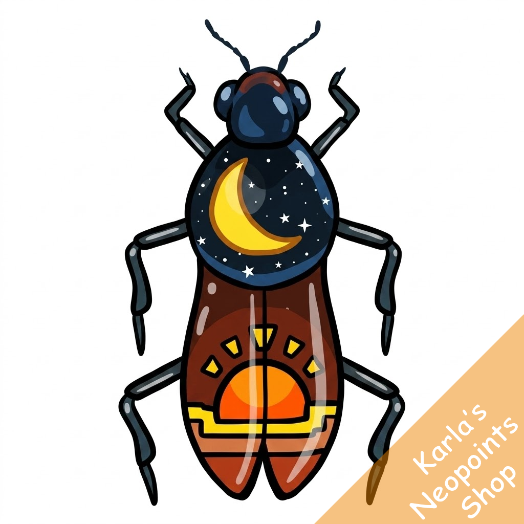 Day and Night Collectable Scarab