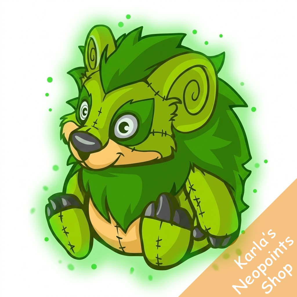 Magical Green Yurble Plushie