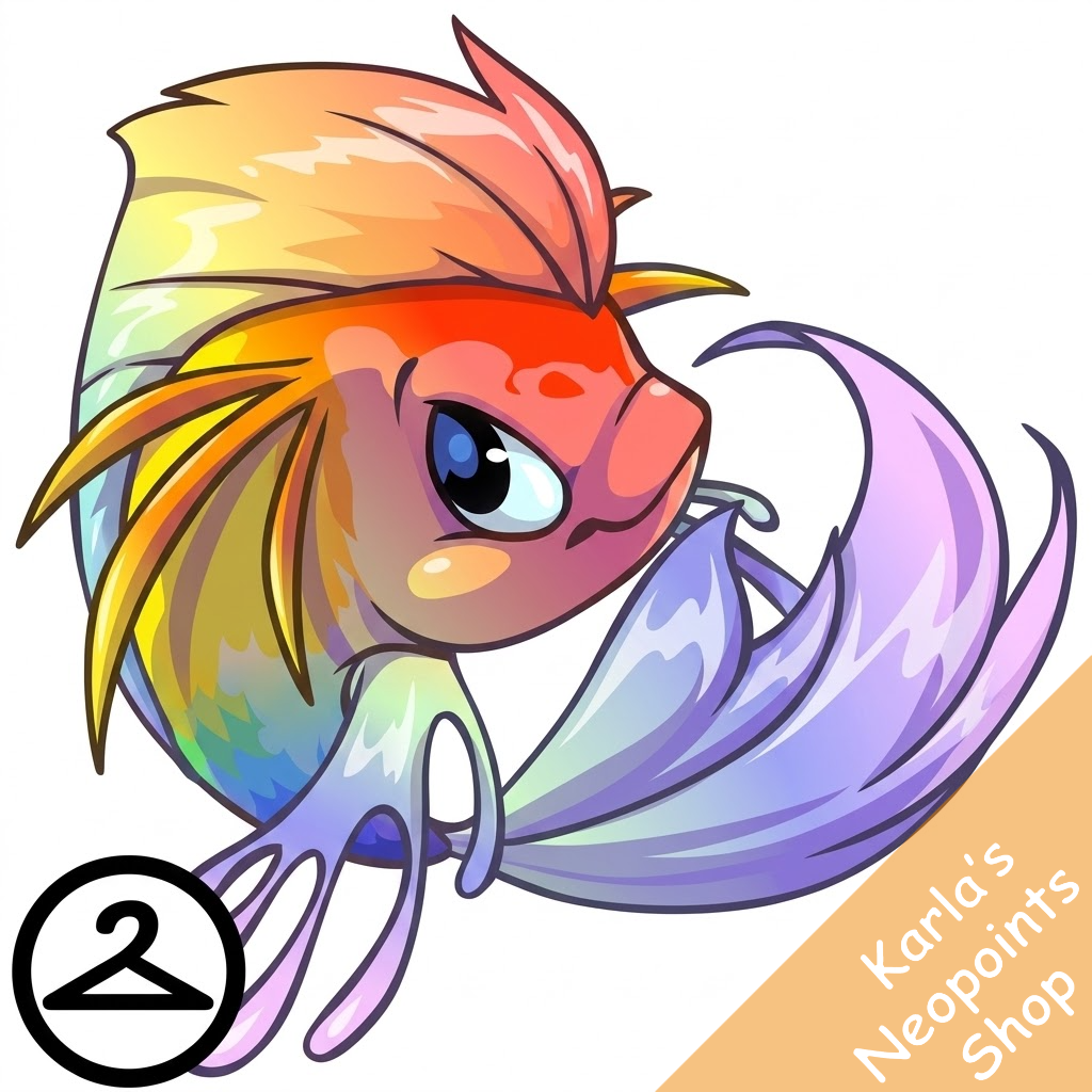Adoring Rainbow Koi
