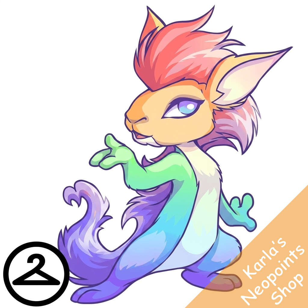 Prismatic Pastel: Adoring Rainbow Kyrii