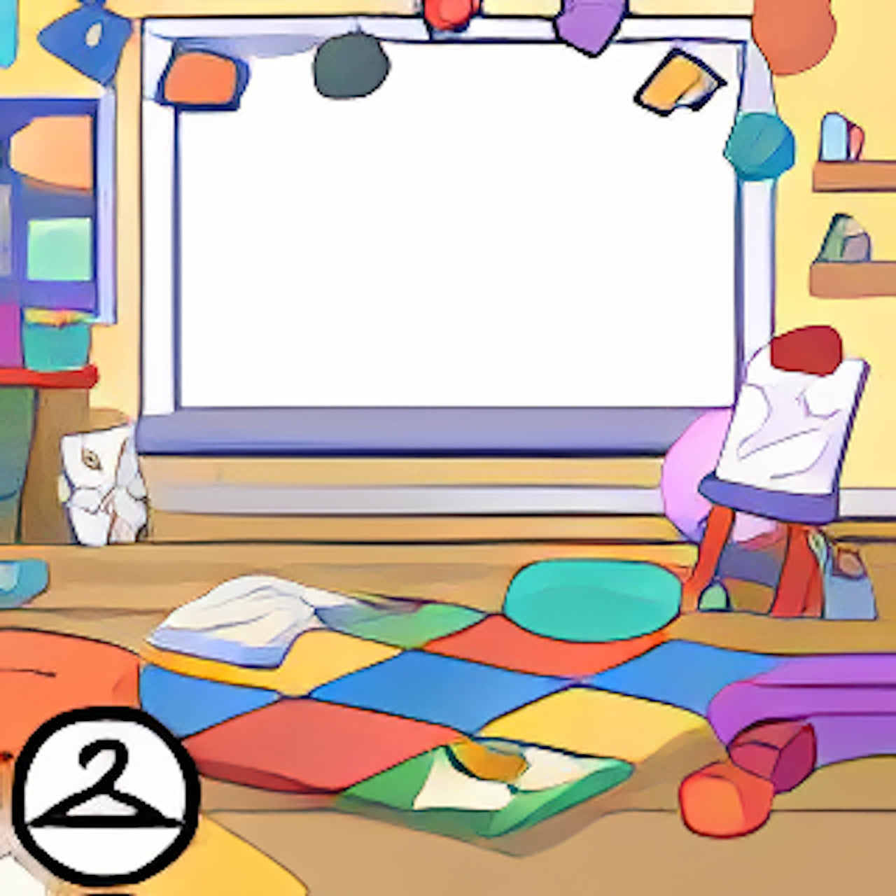 Preschool Playtime Background Item