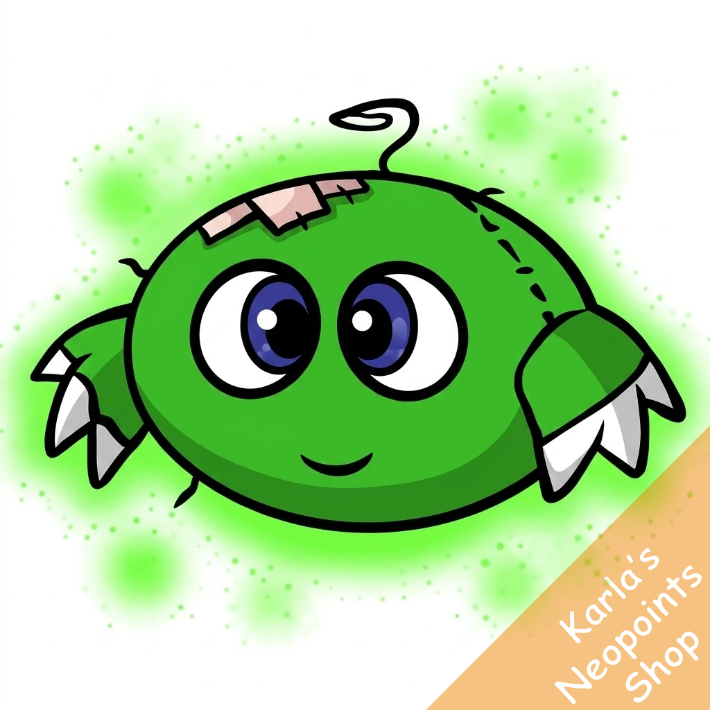 Magical Green Kiko Plushie