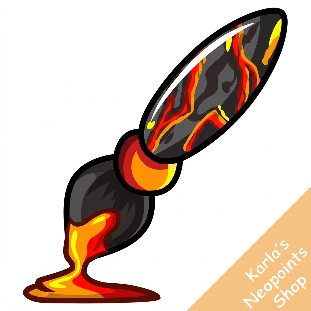 Magma Petpet Paint Brush