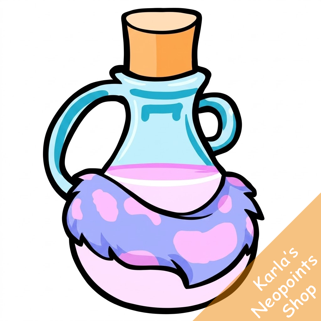 Blue Cybunny Morphing Potion