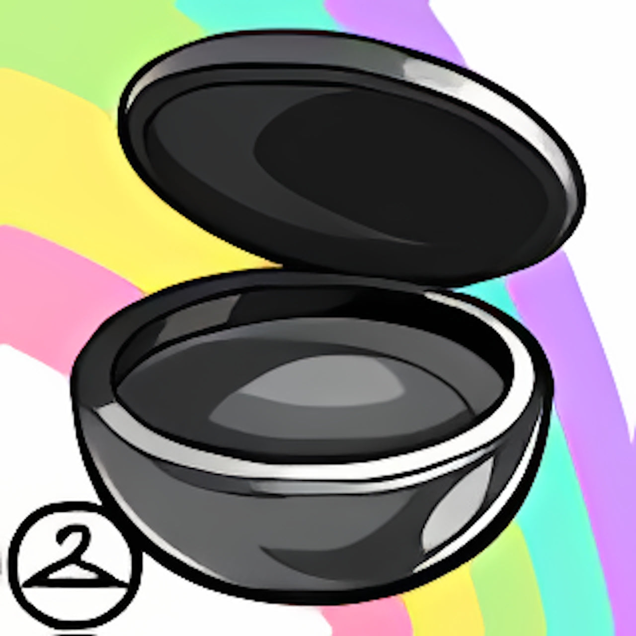 Black Baby Body Paint