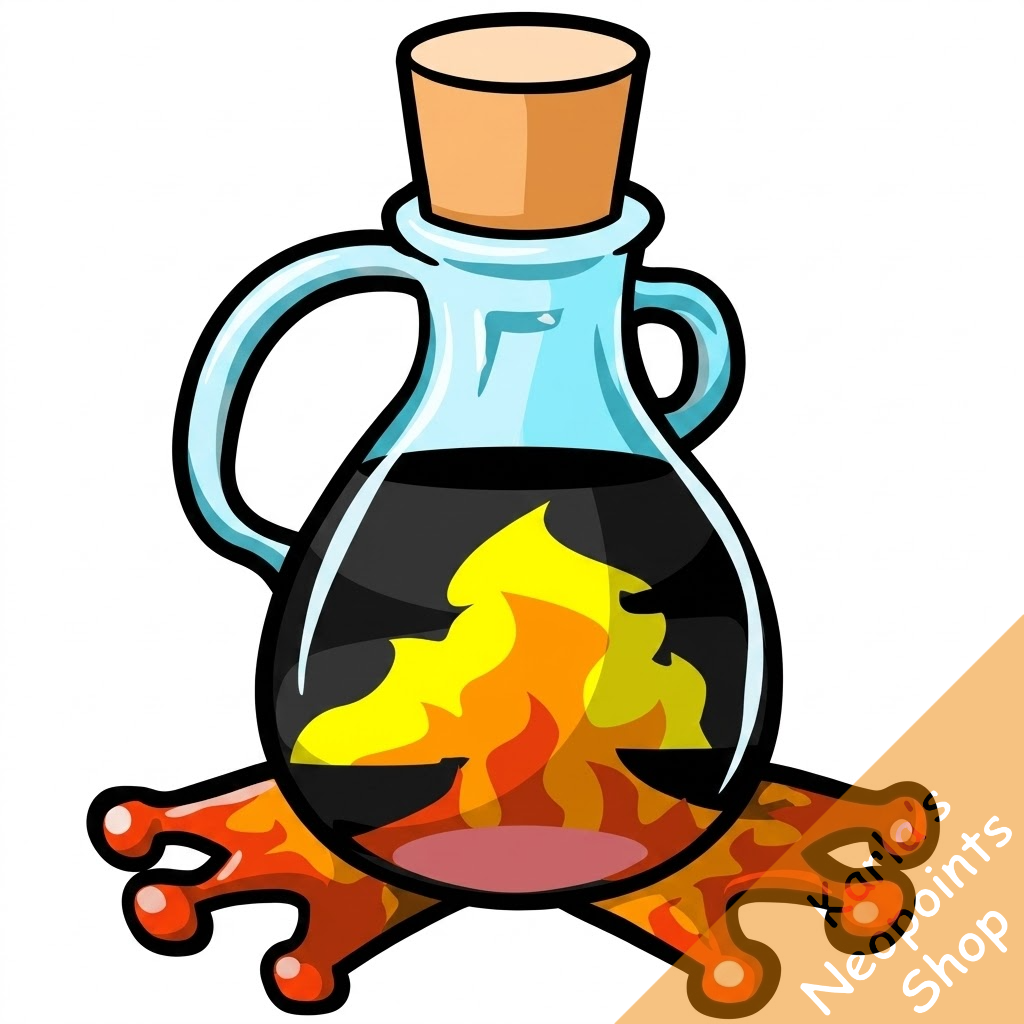 Fire Quiggle Morphing Potion
