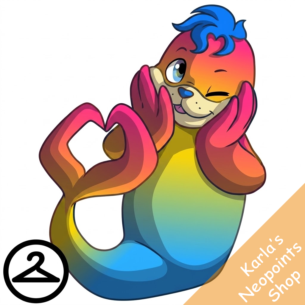 Prismatic Pansexual: Adoring Rainbow Tuskaninny
